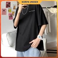ราคา [รูปถ่ายจริง] เสื้อยืดแขนสั้นทรงหลวมพิมพ์ลายตัวอักษร เฮนริ - เสื้อยืด ไม่จํากัดเพศ ออลจัง ใส่ได้ทั้งชายและหญิง (24829554233)
