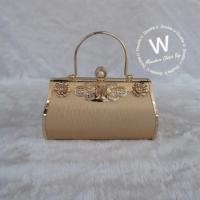 ราคา กระเป๋าออกงานราตรี กระเป๋าถือผู้หญิง กระเป๋าไปงานแต่ง หนังpuประดับหัวมุก (7301855641)