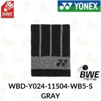 ราคา YONEX WRISTBAND WBD-Y024-11504-WB5-S สีเทา - BADMINTON TENNIS BRACELET (41274645115)