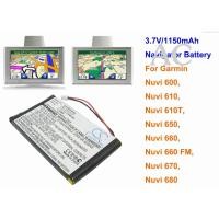 ราคา AC Cameron Sino 1150mAh Navigator Battery for Garmin Nuvi 600, Nuvi 610, Nuvi 610T, 650, 660, 660 FM, 670, 680 (23961485736)