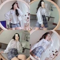 ราคา Cautio dress+กระโปรงลายตารางหมากรุก (25427851783)