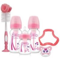 ราคา Dr.Brown's : DRBWB03305-ESX ชุดขวดนม Wide-Neck "Options" PINK Gift Set (1641181304)