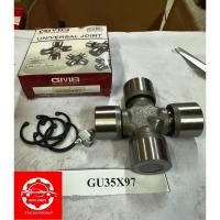 ราคา ยอย ยอยกากบาท ยอยเพลากลาง กากบาทลูกปืน GIVIB GU35X97 , GU3597 ใช้กับรถ เพลาโรตารี่ Rotary ขนาด 35x97 mm. (27344396141)