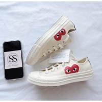 ราคา [พร้อมส่ง ของแท้ บินเองหิ้วเอง] CONVERSE CHUCK TAYLOR 70 x COMME DES GARCONS (10205507700)