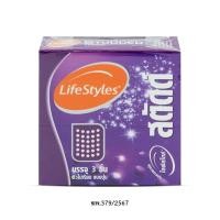 ราคา Lifestyles Studded Condom กล่อง 3 ชิ้น (54655809209)