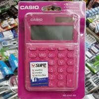 ราคา Casio MS-20UC สีแดง เครื่องคิดเลขตั้งโต๊ะ 12หลัก ของใหม่ ของแท้รับประกัน2ปีจากCMG (837488676)