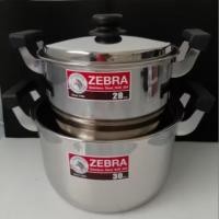 ราคา Zebra หม้อหุงต้ม Carry 28,30 ซม. ตราหัวม้าลาย รุ่นหนา (44605413355)