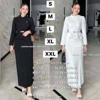ราคา พร้อมส่ง เติม ดำS/ขาวML 2XL⚡️AR 8961 ชุดสไตล์ไทยจิตรดาสวยหรู สีดำ สีขาว ได้ถึง4ชิ้น (45502250869)
