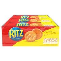 ราคา HOT ริทซ์ แครกเกอร์สอดไส้ครีม รสชีส 27กรัม x 12 ซอง Ritz Cheese Sandwich Cracker 27g x 12 Packs (10316481931)