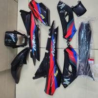 ราคา nice รุ่นแรก nice 110 ท้ายwave ชุดสีมอเตอร์ไซค์ กาบรถ เฟรมรถ แฟริ่งรถ สีดำล้วน ติดลายยกชุด8ชิ้น (24029658631)