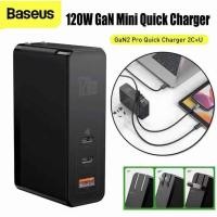 ราคา Baseus GaN 120W Mini Quick Charger C+C+A อุปกรณ์ชาร์จเร็ว หัวชาร์จ ชาร์จเร็ว fast Charge 4.0 3.0 Type C PD (9033258403)