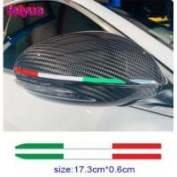 ราคา สติกเกอร์ติดกระจกมองหลังรถยนต์ สไตล์อิตาลี อุปกรณ์เสริม สําหรับ Alfa Romeo Giulia 147 156 159 Mito Stelvio Sportiva Giulietta 2 ชิ้น (22680469153)