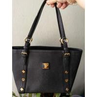 ราคา ชอปปิ้ง tote MCM หนังดำ ของแท้ มือสอง (4955602888)