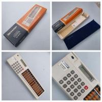ราคา เครื่องคิดเลข+ลูกคิด Sharp Japan วินเทจ (26317603401)