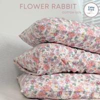 ราคา ปลอกหมอน ปลอกหมอนข้าง ปลอกหมอนบอดี้ พิมพ์ลาย Flower Rabbit *สั่งตัดพิเศษได้* (51107493927)