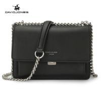 ราคา กระเป๋าสะพายข้าง มือสอง สีดำ David Jones สะพายได้ 2 แบบ (8645999707)