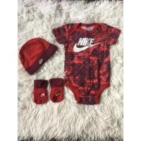 ราคา Nike ชุดเซตบอดี้สูทของแท้ 0-6เดือน (26038494002)
