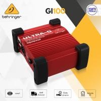 ราคา BEHRINGER GI-100 ULTRA-G DI Box กล่องกรองเสียง กล่องป้องกันเสียงรบกวน ตัวกรองเสียง ไดเร็คบ็อก GI100 (27528287727)