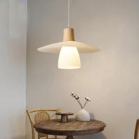 ราคา โคมไฟแขวนร้านอาหารแบบเรียบง่าย โคมไฟข้างเตียงในห้องนอน โคมไฟระย้าแก้ว โคมไฟแขวนห้องพักโฮมสเตย์ ไฟตกแต่ง (42907424437)