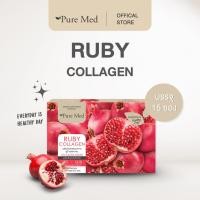ราคา Ruby Collagen 10,000 mg. - ผลิตภัณฑ์เสริมอาหาร รูบี้ คอลลาเจน + แอสต้าแซนธิน By Pure Med (42957000669)