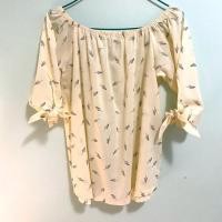 ราคา เสื้อปาดไหล่ แขนสามส่วน (4817957725)