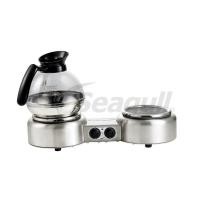 ราคา Seagull เตาอุ่นกาแฟชนิด 2 หัวเตา ตรา ซีกัล (นกนางนวล) ** ราคาพิเศษ ฉลองเปิดร้านใหม่ 2024 ** (24256203957)