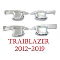 ราคา ถาดรองมือเปิดประตู เชฟโรเลต เทรลเบลเซอร์ ปี 2012-2019 CHEVROLET TRAILBLAZER SUV ถ้วยรองมือเปิดประตู เบ้า ชุบโครเมี่ยม (2122035841)
