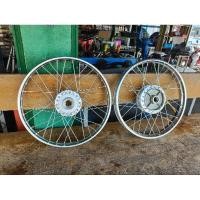 ราคา ชุดวงล้อรถ แท้ถอด หน้า+หลัง Honda Wave 100/110 /smaile (27029659859)