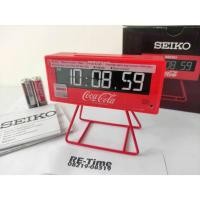 ราคา นาฬิกาปลุก SEIKO X Coca-Cola รุ่นQHL901R Miniatime Table Clock Limited Edition (18693496425)