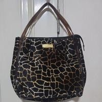ราคา กระเป๋า Samantha Thavasa Shoulder Limitedแท้ญี่ปุ่น 14"×11"ลิมิเต็ด ขนเฟอร์ลายเสือทั้งใบผสมกับพลาสติกใส (26769289986)