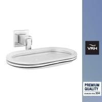 ราคา VRH ที่วางสบู่ ที่ใส่สบู่ รุ่น CUBE สเตนเลส 304 ชั้นใส่สบู่ รหัส FBVHC-U107AS (Clearance Product) (12775339703)