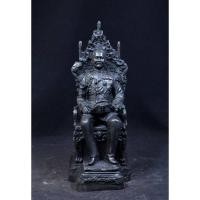 ราคา พระบรมรูปหล่อ รัชกาลที่5 ร.5 นั่งบัลลังก์ วัดหัวลำโพง ปี 2537 เนื้อทองเหลือง รมดำ หน้าตัก5นิ้ว สูง13นิ้ว (29665507592)