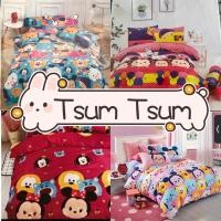 ราคา Tsum Tsum ชุดผ้าปูที่นอน.ผ้าปูที่นอน.เครื่องนอน.ผ้านวม 3.5/5/5.5/6 (21271344591)