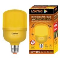 ราคา (พร้อมส่งจ้า) LAMPTAN หลอดไฟ ไล่ยุงและแมลงปีกอ่อน 20 วัตต์ ขั้ว E27 LED High Watt T-Bulb Anti-Mosquito (4753020105)
