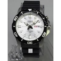 ราคา นาฬิกาผู้ชาย CASIO รุ่น STANDARD MTD-1080-7AVDF ตัวเรือนสแตนเลส สายยางสีดำ หน้าปัดสีเงิน มีไฟดูเวลาในที่มืดได้ (7932522085)