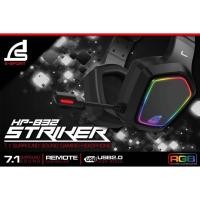 ราคา หูฟัง เกมส์มิ่ง SIGNO E-Sport 7.1 Surround Sound Gaming Headphone รุ่น STRIKER HP-832 (Black) (10654185355)