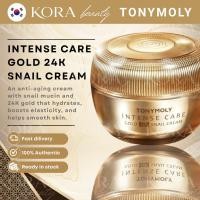 ราคา [TONYMOLY] Intense Care Gold 24K Snail Cream 45ml (46655582930)