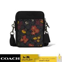 ราคา NEW กระเป๋าสะพายข้างผู้หญิง COACH CR311 SULLIVAN CROSSBODY IN SIGNATURE CANVAS WITH FLORAL (QBA5F) (28169581964)