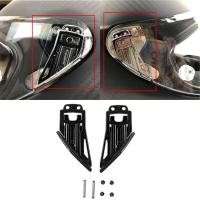 ราคา ใหม่หมวกกันน็อคสีดําVisorอุปกรณ์เสริมคู่ชุดหมุนสําหรับAGV Pista GP R GP RR (49354920163)