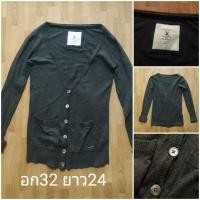 ราคา CC-OO CC Double O Cardigan size s คาดิแกนซีซี ดับเบิ้ลโอ (22543817095)