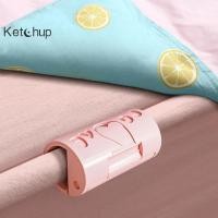 ราคา [Ktchup-t] 6PCS ผู้ถือที่นอนผ้านวมผ้าคลุมเตียงคลิปพลาสติกลื่นคลิปผ้าปูที่นอนคลิปปุ่มผ้าปูที่นอนในครัวเรือนผ้าเช็ดตัวเสื้อผ้า Peg Nice (52307007780)
