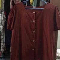 ราคา ส่งต่อเสื้อลินินสีส้มอิฐ (1426961444)