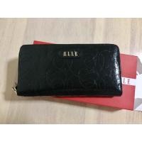 ราคา กระเป๋าตังค์ELLEซิปรอบสีดำ (347988959)