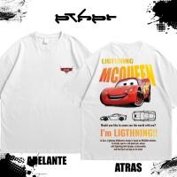 ราคา เสื้อยืด MCQUEEN CARS เสื้อยืดคอกลมผ้าฝ้ายแท้ (29131440016)