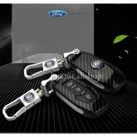 ราคา กรอบ-เคส ใส่กุญแจรีโมทรถยนต์ All New Ford Mustang Smart Key ลายเคฟล่า (1946551675)