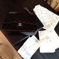 ราคา [BU220101686] Chanel / Classic Double Flap Lambskin SHW (14339436286)