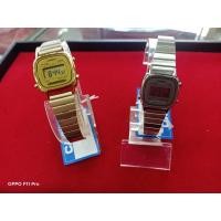 ราคา นาฬิกาข้อมือ CASIO สายเหล็ก ของแท้ หน้าปัดทรงเหลี่ยม (3666753908)