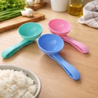 ราคา ทัพพีข้าวพลาสติกกลม วานิลลา LMN / แม่พิมพ์ข้าวพลาสติกกลม สีสุ่ม - DN (50106304557)