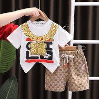 ราคา ชุดวอร์ม เสื้อท็อป และกางเกงขาสั้น สไตล์ฮิปฮอป แฟชั่นฤดูร้อน สําหรับเด็กผู้หญิง และเด็กผู้ชาย (22084380062)