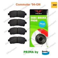 ราคา Prima ผ้าเบรคคู่หน้า Toyota Commuter 3.0D Commonrail D4D ปี 2005-ON, Commuter 3.0 ปี 2015-2018 (PDB1772) (27054966318)